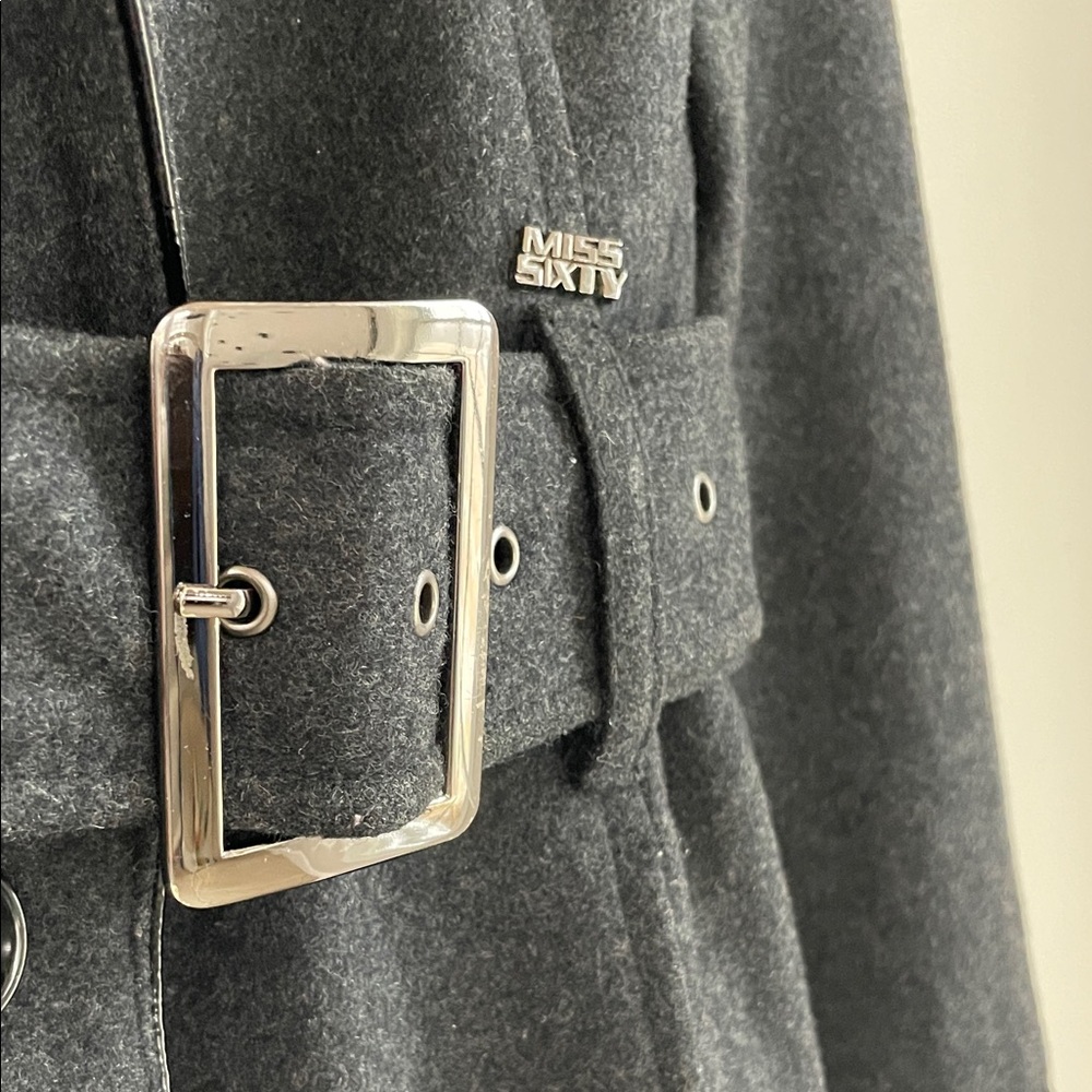 Miss Sixty Coat Belted Trench - Picture 4 of 7